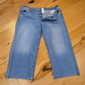 Mother LIL' Dodger Button Hover Cuff Size 31